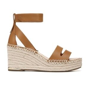 Franco Sarto Callia Wedge Sandal New Camel Size 9.5 M